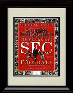 Unframed Antonio Langham Autograph Promo Print - Alabama Crimson Tide- 2008 Sports Illustrated  75 Years of SEC Football Unframed Print - College Football FSP - Unframed   