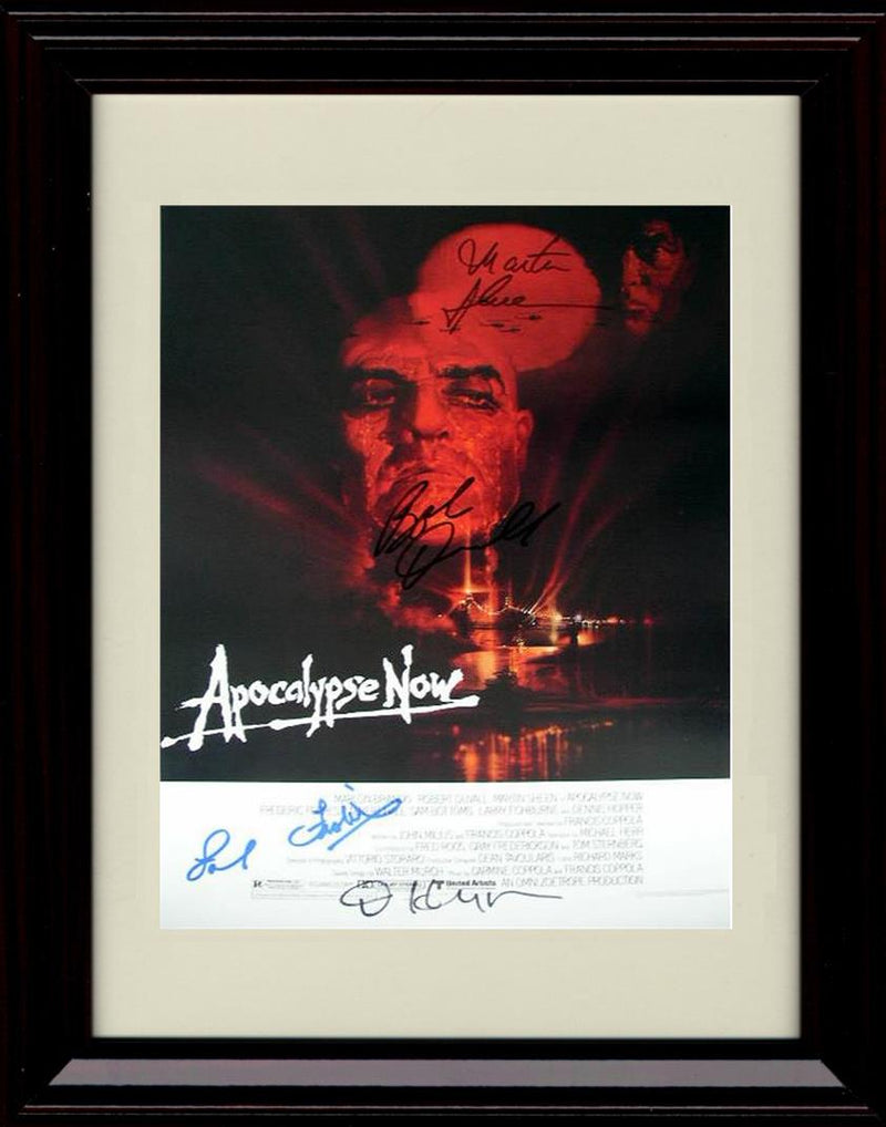 Unframed Apocalypse Now Autograph Promo Print - Cast Unframed Print - Movies FSP - Unframed   