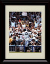 Framed 8x10 Arod - Everybody Hands Up And Cheering - New York Yankees Autograph Replica Print Framed Print - Baseball FSP - Framed   
