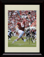 Framed 8x10 Baker Mayfield Autograph Promo Print - Oklahoma Sooners- Heisman Throw Framed Print - College Football FSP - Framed   