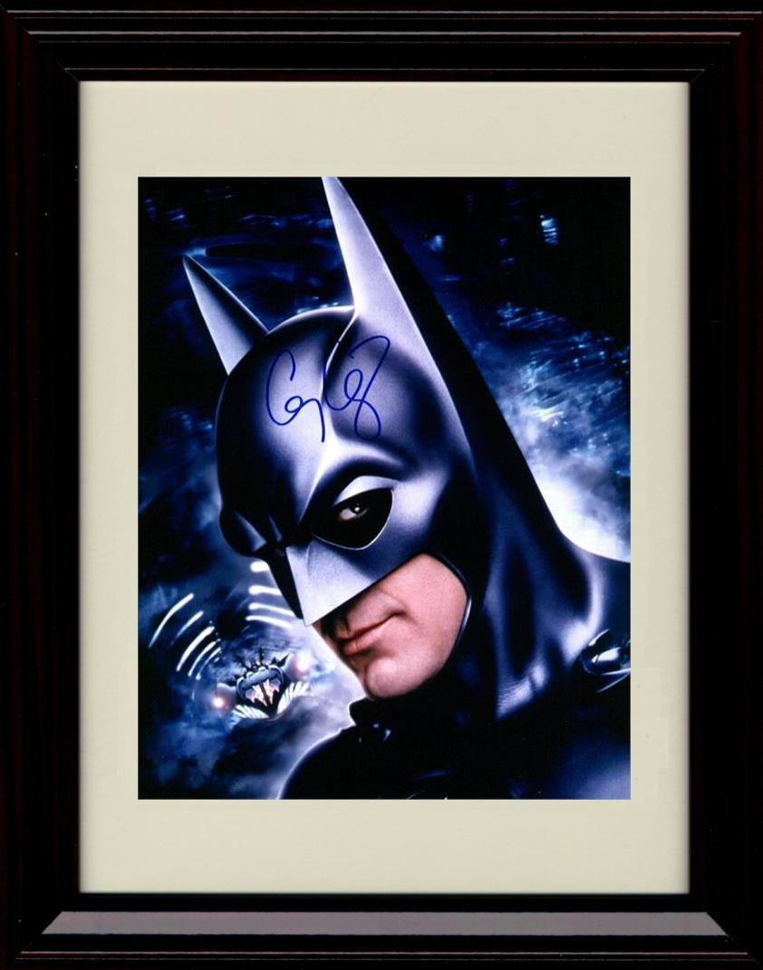 Unframed Batman Autograph Promo Print - Clooney Unframed Print - Movies FSP - Unframed   