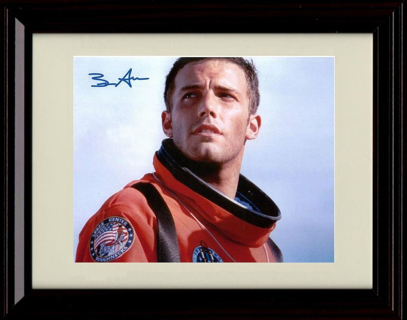 Unframed Ben Affleck Autograph Promo Print - Armageddon Unframed Print - Movies FSP - Unframed   