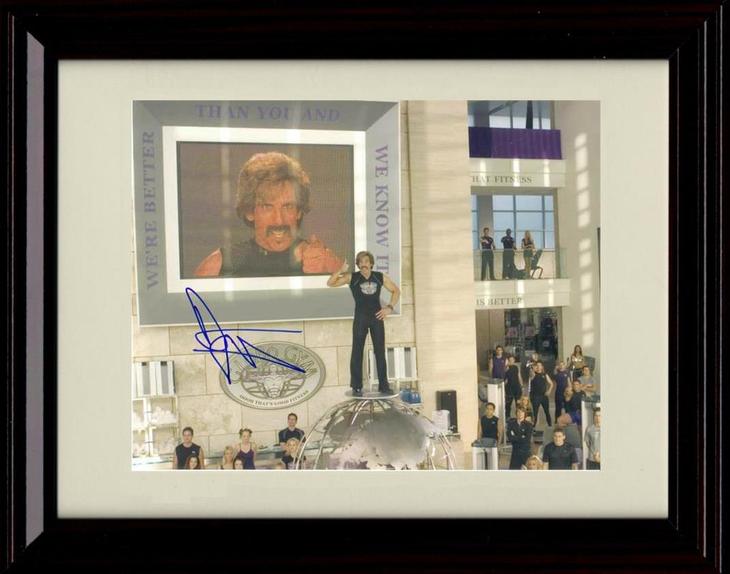 Unframed Ben Stiller Autograph Promo Print - Dodgeball Globe Unframed Print - Movies FSP - Unframed   