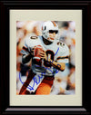 Framed 8x10 Bernie Kosar Autograph Promo Print - Miami Hurricaines- In The Pocket Framed Print - College Football FSP - Framed   