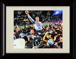 8x10 Framed Bill Parcells - New York Giants Autograph Promo Print - Carried Off Field Framed Print - Pro Football FSP - Framed   