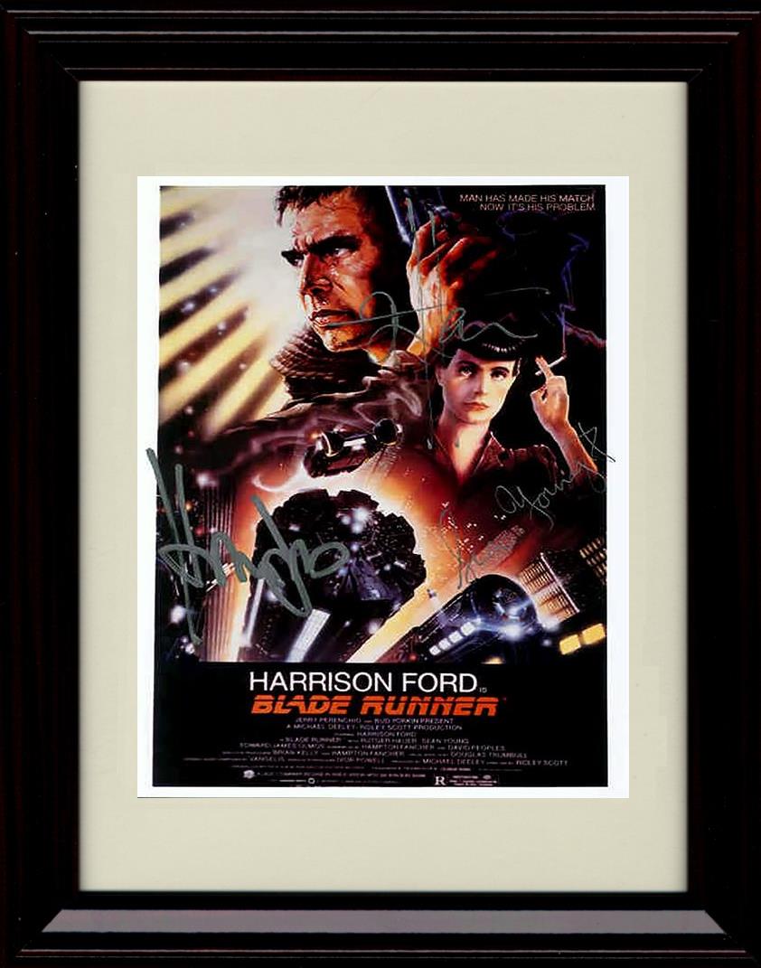 Unframed Blade Runner Autograph Promo Print - Cast Unframed Print - Movies FSP - Unframed   