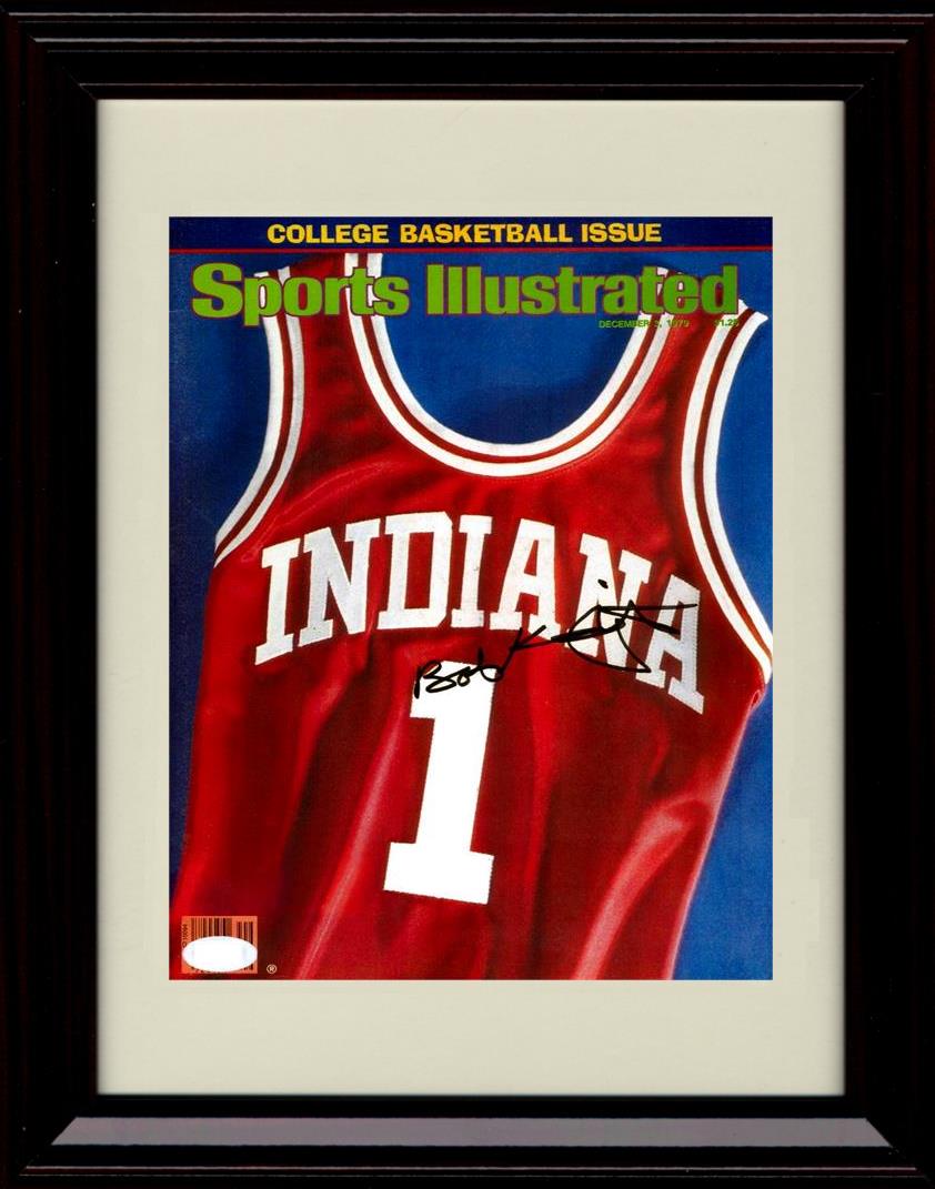 Unframed Bobby Knight Autograph Promo Print - Indiana Hoosiers- Legendary Coach Unframed Print - College Football FSP - Unframed   