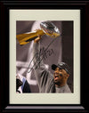 8x10 Framed Charles Woodson - Green Bay Packers Autograph Promo Print - Trophy Raise Framed Print - Pro Football FSP - Framed   