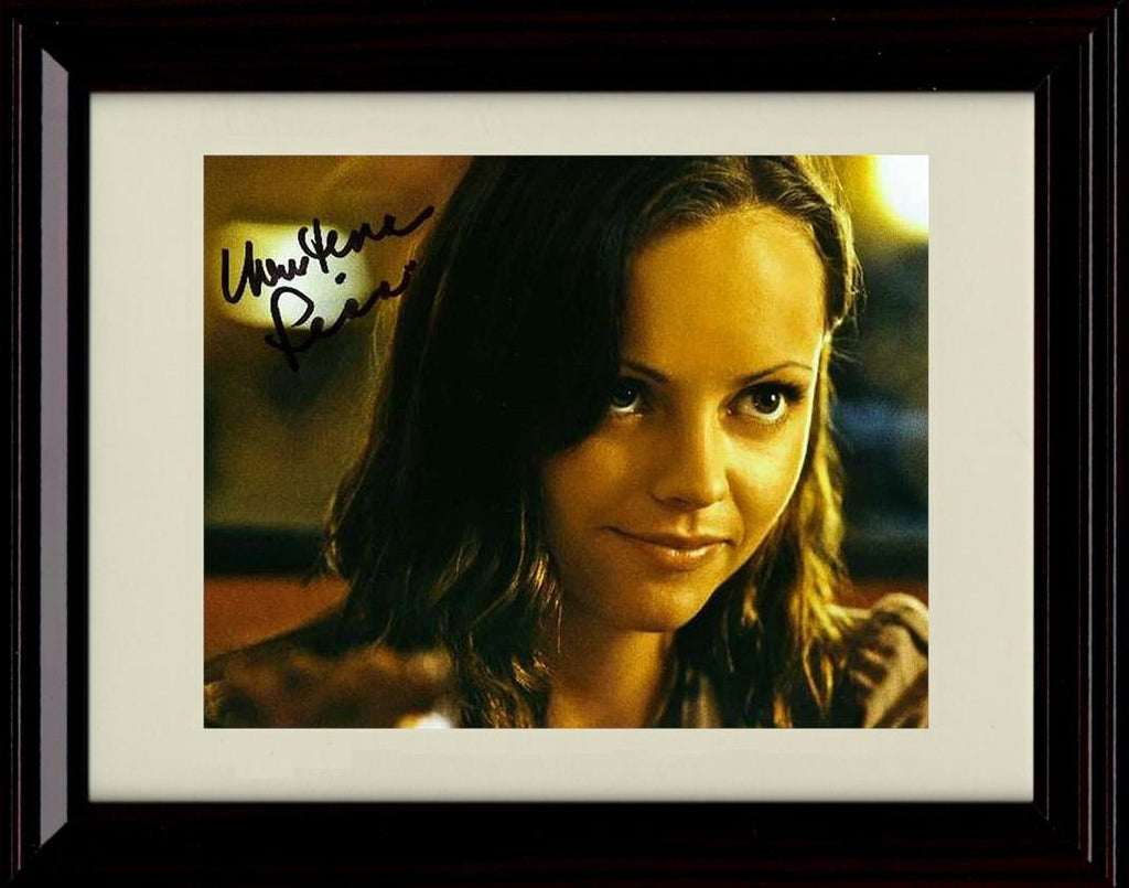 Unframed Christina Ricci Autograph Promo Print - Close Up Unframed Print - Movies FSP - Unframed   