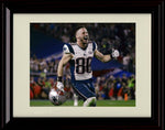 8x10 Framed Danny Amendola - New England Patriots Autograph Promo Print - Mouth Wide Open Framed Print - Pro Football FSP - Framed   