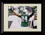 Unframed Darelle Revis - New York Jets Autograph Promo Print - Victory Arms Unframed Print - Pro Football FSP - Unframed   