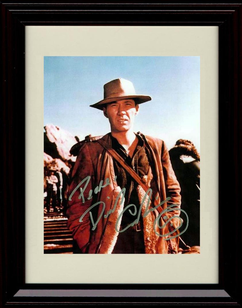 Unframed David Carradine Autograph Promo Print - Peace Unframed Print - Movies FSP - Unframed   