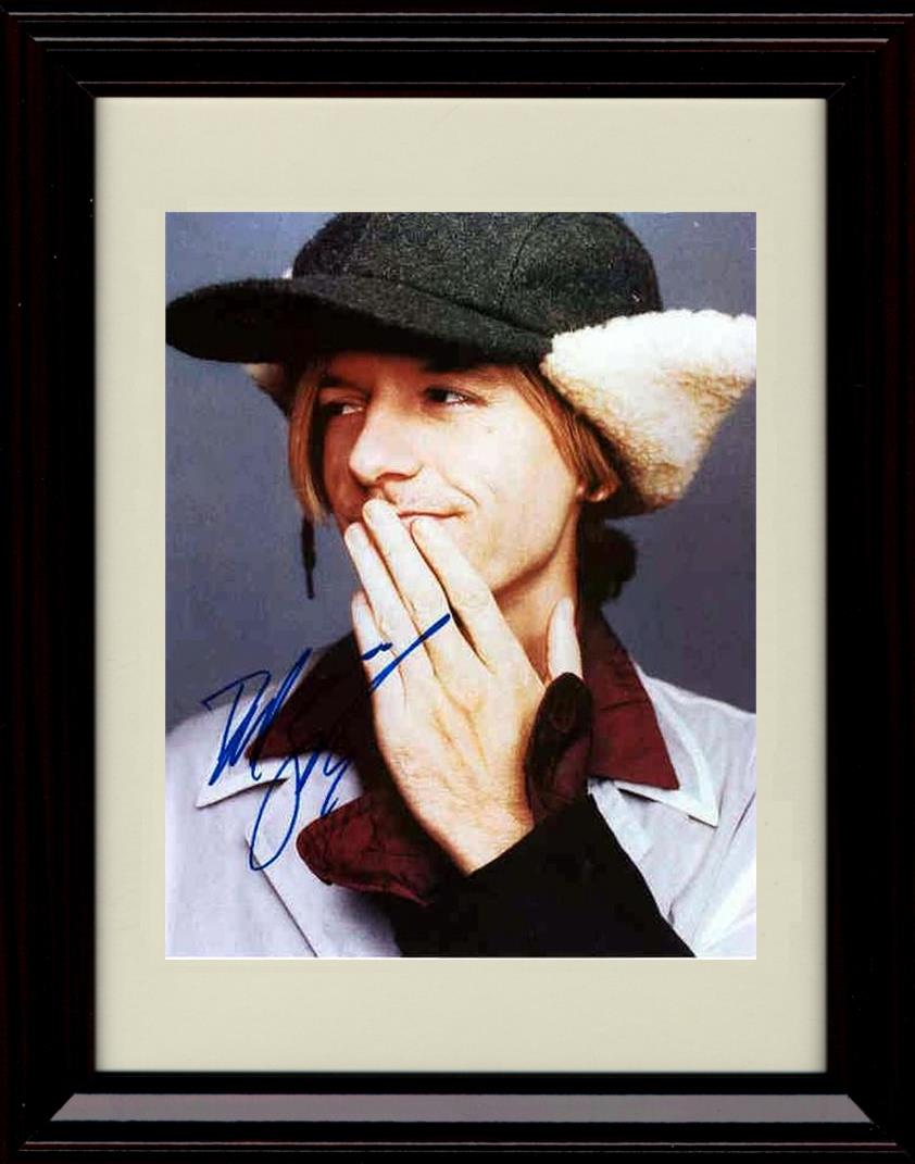 Unframed David Spade Autograph Promo Print - Hand At Mouth Unframed Print - Movies FSP - Unframed   