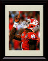 Framed 8x10 Deshaun Watson Autograph Promo Print - Clemson Tigers- Blue and White Braclet Pointing Framed Print - College Football FSP - Framed   