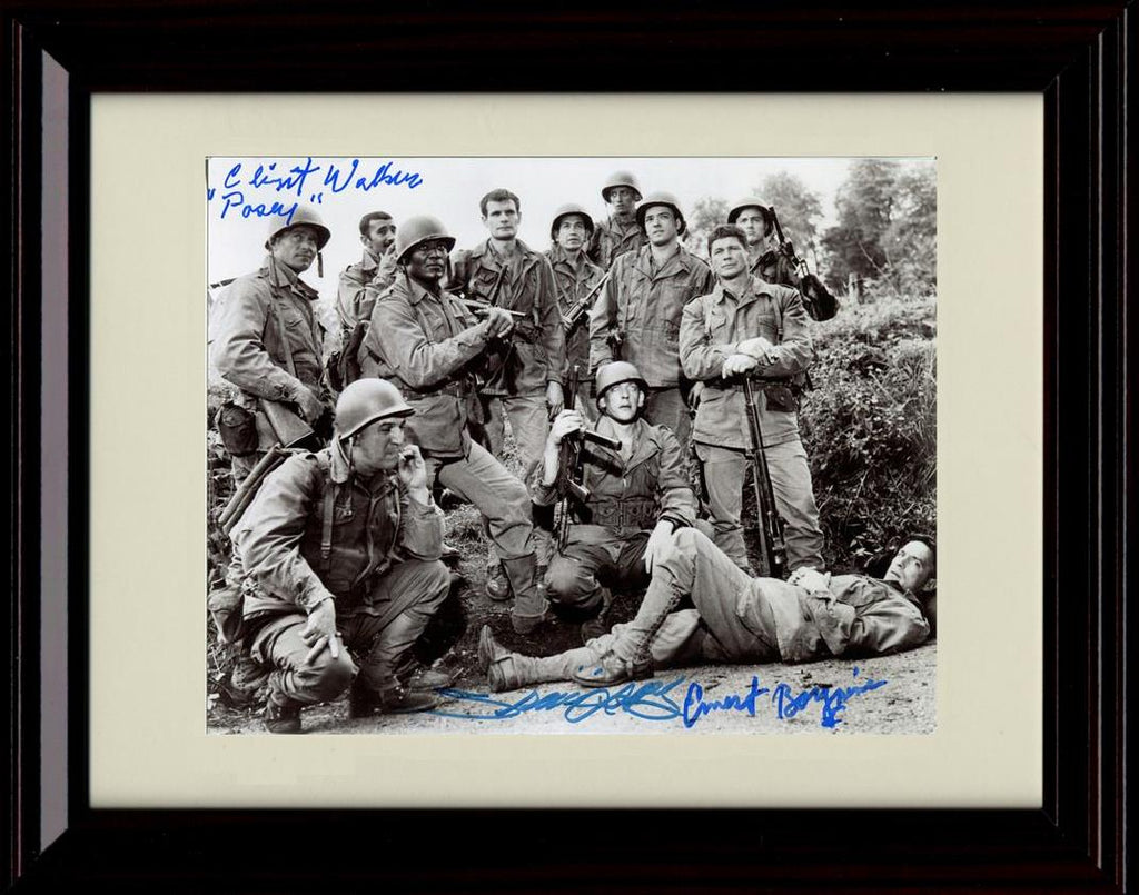 Unframed Dirty Dozen Autograph Promo Print - Landscape Unframed Print - Movies FSP - Unframed   