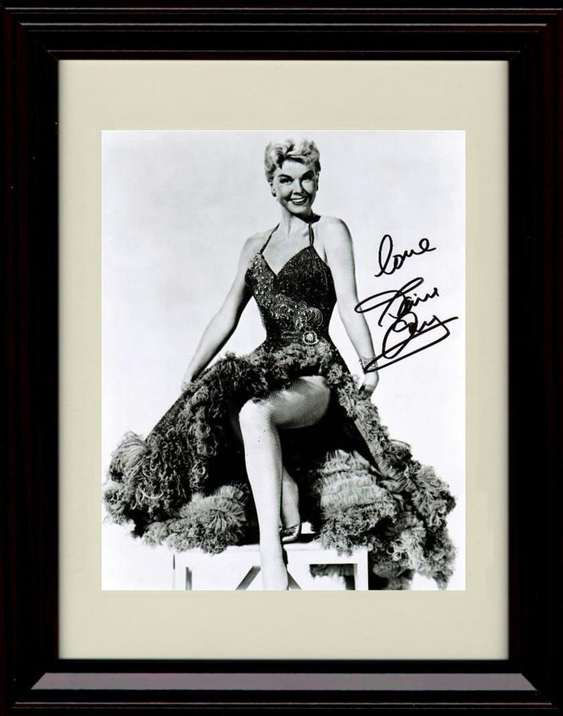 Unframed Doris Day Autograph Promo Print - Fluffy Dress Unframed Print - Movies FSP - Unframed   