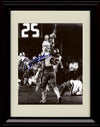 Framed 8x10 Doug Flutie Autograph Promo Print - Boston College- Black and White Hail Mary Celebration Framed Print - College Football FSP - Framed   