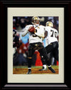 Unframed Drew Brees - New Orleans Saints Autograph Promo Print - Ready To Pass Unframed Print - Pro Football FSP - Unframed   