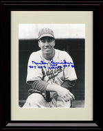 Unframed Duke Snider - Knee Pose With HOF Stats - Brooklyn Dodgers Autograph Replica Print Unframed Print - Baseball FSP - Unframed   