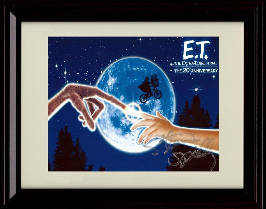 Unframed ET Autograph Promo Print - Spielberg Signed Unframed Print - Movies FSP - Unframed   