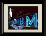 Framed 8x10 Ernie Harwell - Landscape - Tiger Stadium Long Gone Autograph Replica Print Framed Print - Baseball FSP - Framed   