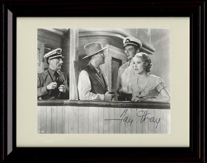 Unframed Fay Wray Autograph Promo Print - Black and White Unframed Print - Movies FSP - Unframed   