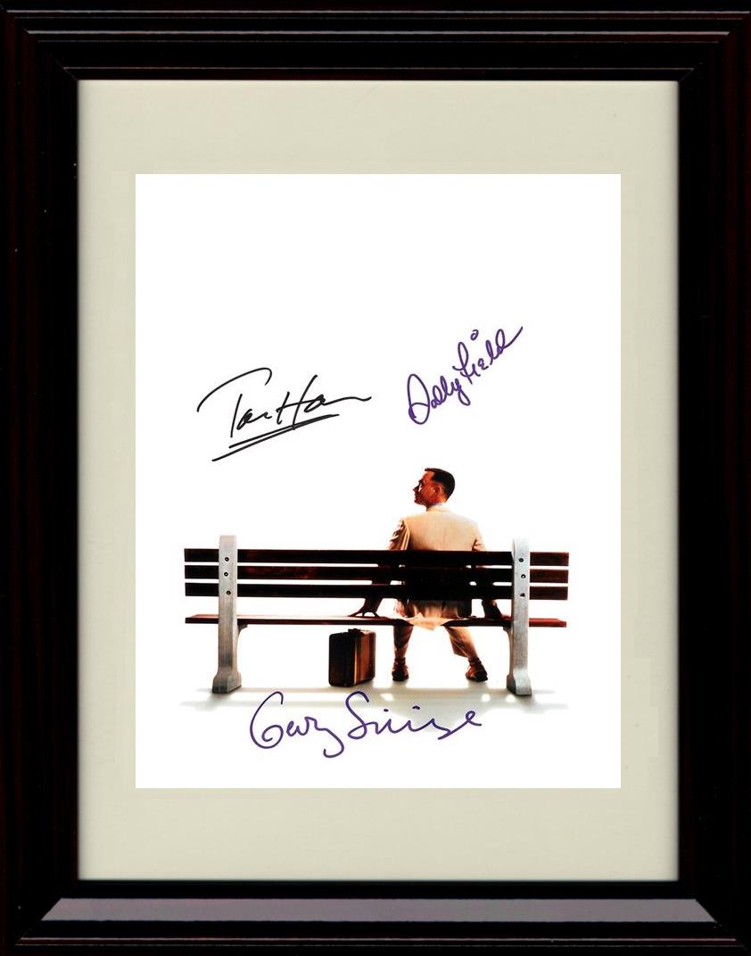 Unframed Forrest Gump Cast Autograph Promo Print - Portrait Unframed Print - Movies FSP - Unframed   