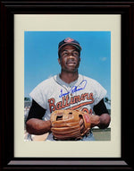 Unframed Frank Robinson - Baseball Card Pose - Baltimore Orioles Autograph Replica Print Unframed Print - Baseball FSP - Unframed   