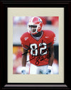 Framed 8x10 Fred Gibson Autograph Promo Print - Georgia Football- Ready and Waiting Framed Print - College Football FSP - Framed   