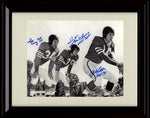 8x10 Framed Joe Perry And Hugh McElhenny - Green Bay Packers Autograph Promo Print - Hall Of Famers Framed Print - Pro Football FSP - Framed   