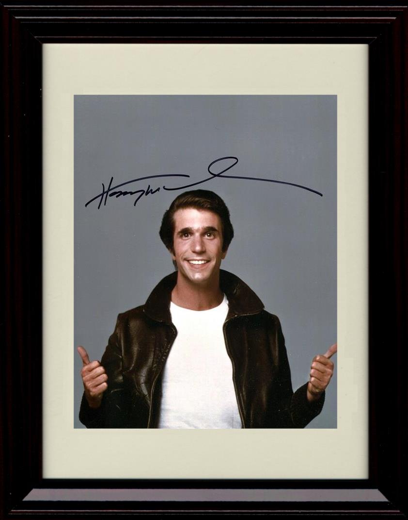 Unframed Henry Winkler Autograph Promo Print - Happy Days Unframed Print - Television FSP - Unframed   