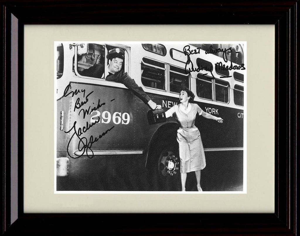 8x10 Framed Honeymooners Cast Autograph Promo Print - Best Always Framed Print - Television FSP - Framed   