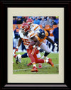 Unframed Jamaal Charles - Kansas City Chiefs Autograph Promo Print - Running The Ball Unframed Print - Pro Football FSP - Unframed   