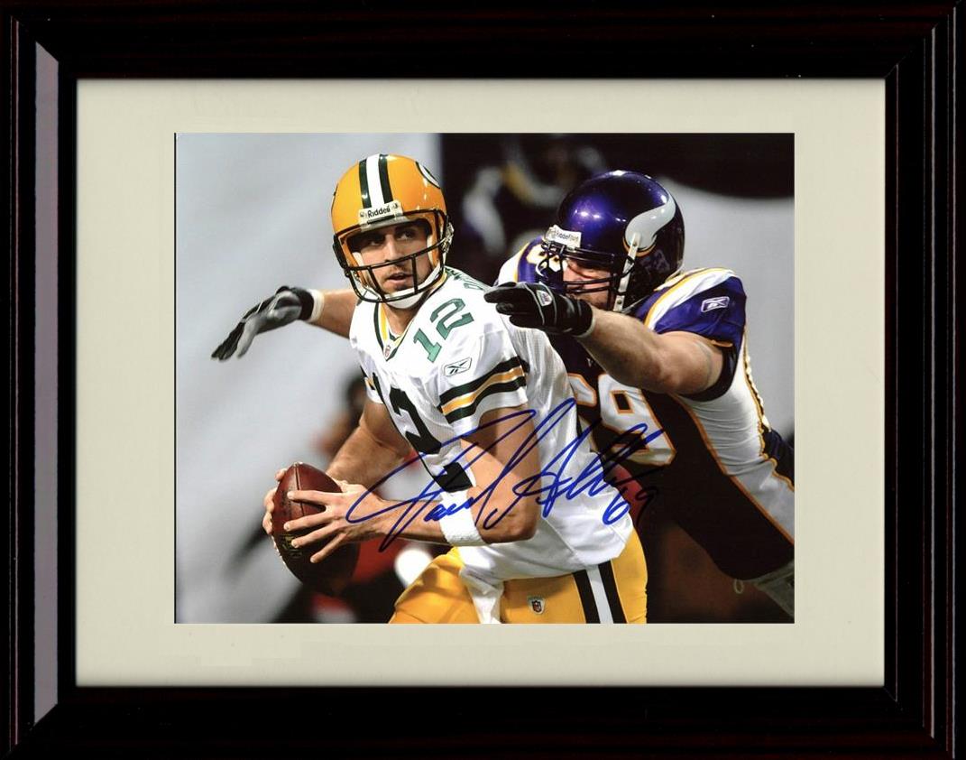 Jared Allen Minnesota Vikings NFL Action Photo (Size: 12.5" x  15.5") Framed