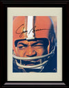 Unframed Jim Brown - Cleveland Browns Autograph Promo Print - Close Up Grimace Unframed Print - Pro Football FSP - Unframed   