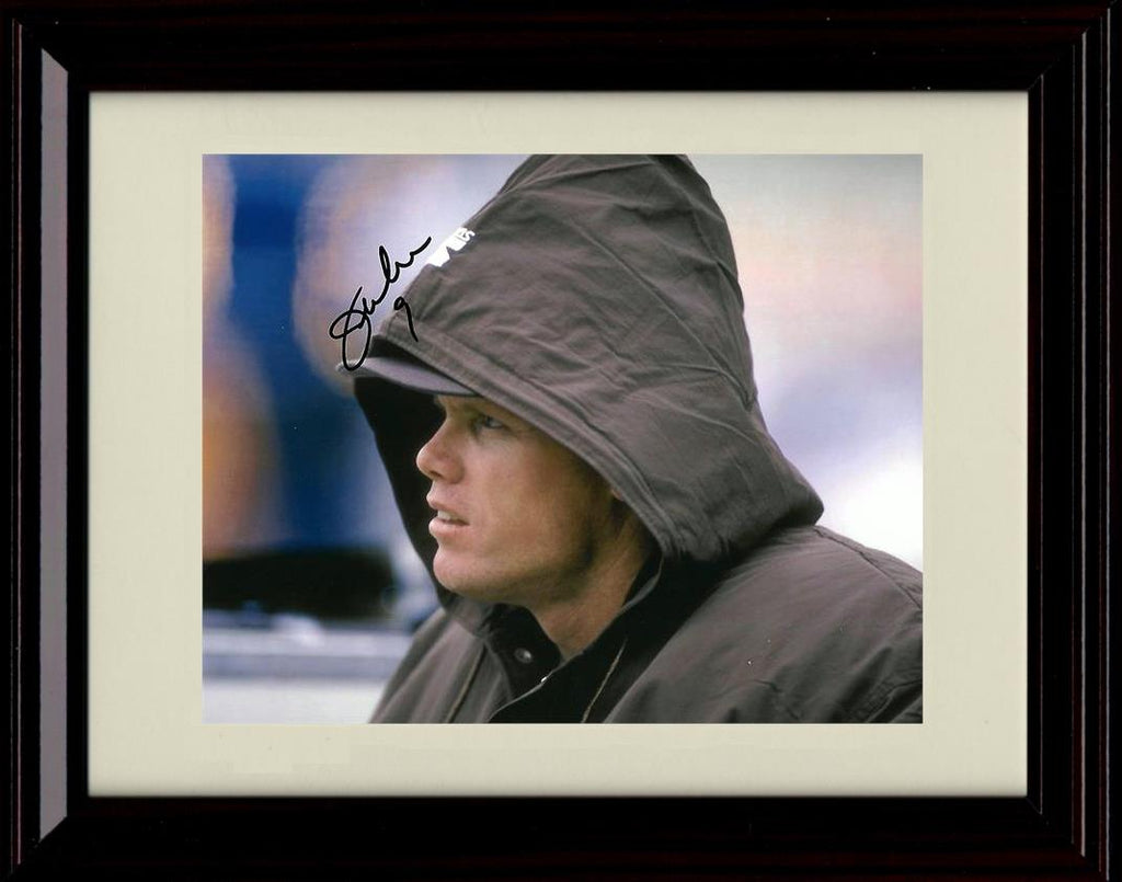 8x10 Framed Jim McMahon - Chicago Bears Autograph Promo Print - In Hood Framed Print - Pro Football FSP - Framed   