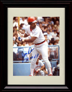 Framed 8x10 Jim Rice - At Bat - Boston Red Sox Autograph Replica Print Framed Print - Baseball FSP - Framed   