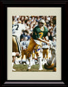 Framed 8x10 Joe Montana Autograph Promo Print - Notre Dame- Throw Framed Print - College Football FSP - Framed   