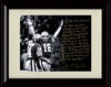 8x10 Framed Joe Montana - San Francisco 49ers Autograph Promo Print - Arms Raised Framed Print - Pro Football FSP - Framed   