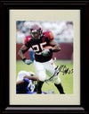 Unframed Kevin Jones Autograph Promo Print - Virginia Tech Hokies- On The Run Unframed Print - College Football FSP - Unframed   