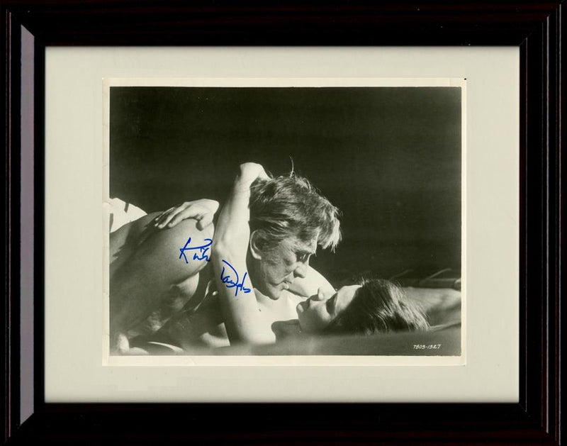 Unframed Kirk Douglas Autograph Promo Print - Landscape Unframed Print - Movies FSP - Unframed   