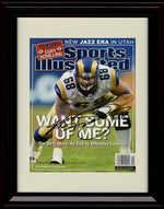 Unframed Kyle Turley - Los Angeles Rams Autograph Promo Print - Sports Illustrated Want Some Of Me Signed Unframed Print - Pro Football FSP - Unframed   