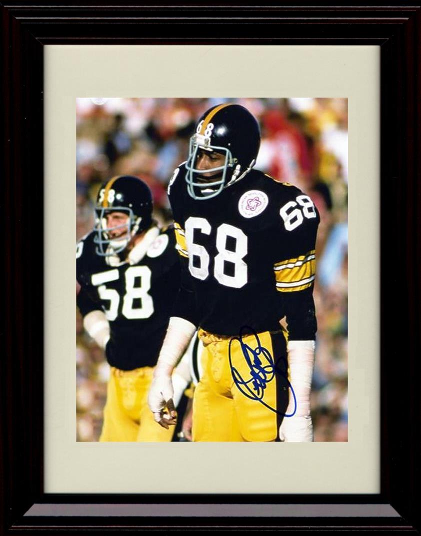 Unframed L C Greenwood - Pittsburgh Steelers Autograph Promo Print - HoF Unframed Print - Pro Football FSP - Unframed   