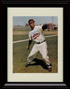 Unframed Larry Doby - Mid Throw - Cleveland Indians Autograph Replica Print Unframed Print - Baseball FSP - Unframed   