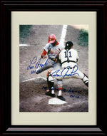 Unframed Lou Brock and Bill Freehan - At Home - St Louis Cardinals Autograph Replica Print Unframed Print - Baseball FSP - Unframed   