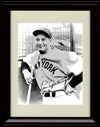 Unframed Lou Gehrig - Leaning Against Wall - New York Yankees Autograph Replica Print Unframed Print - Baseball FSP - Unframed   