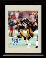 Unframed Louis Lipps - Pittsburgh Steelers Autograph Promo Print - Running The Ball Unframed Print - Pro Football FSP - Unframed   