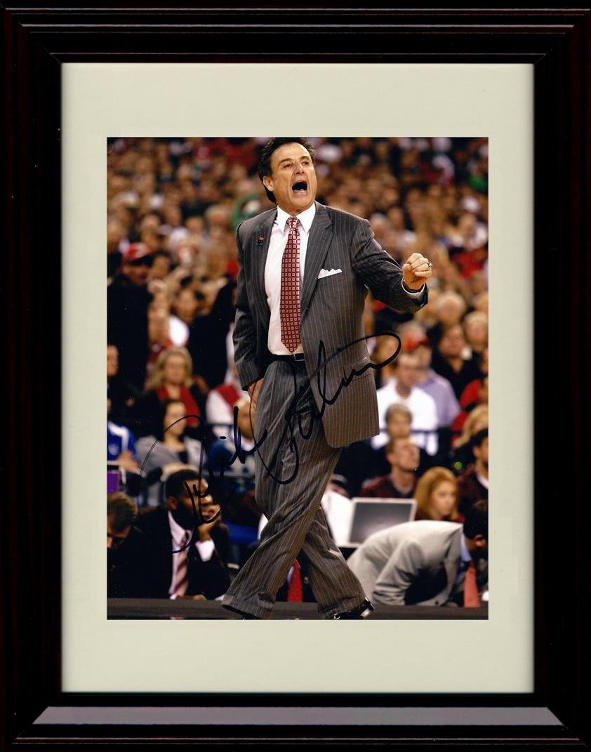 Unframed Louisville Cardinals Autograph Promo Print - Rick Pitino- The Coach Unframed Print - College Football FSP - Unframed   