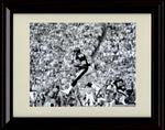 8x10 Framed Lynn Swann - Pittsburgh Steelers Autograph Promo Print - Leap Black And White Framed Print - Pro Football FSP - Framed   