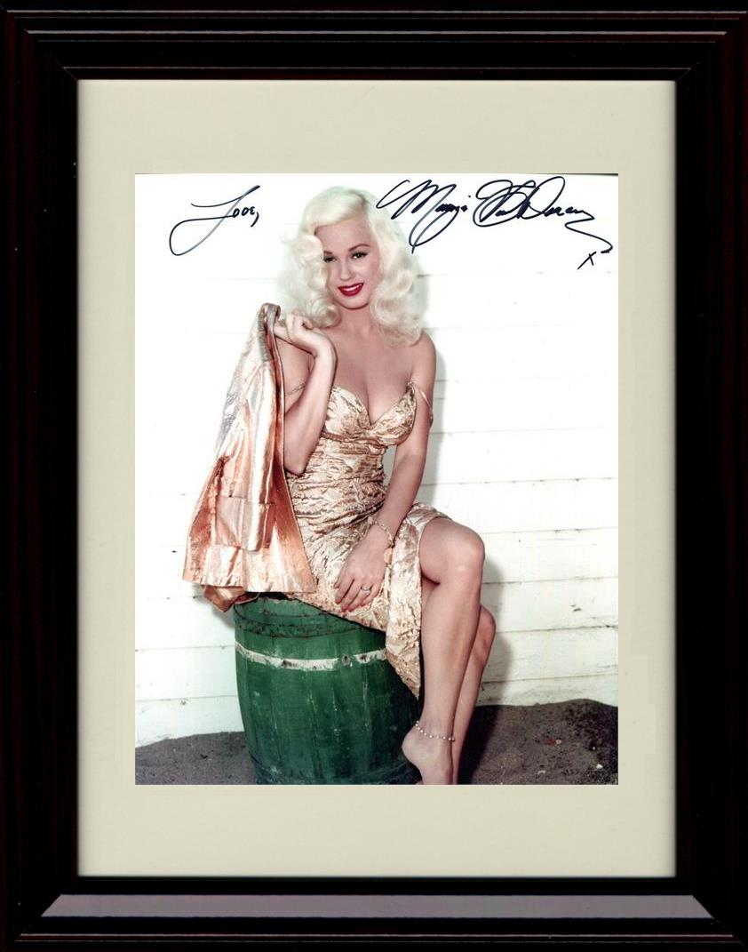 Unframed Mamie Van Doren Autograph Promo Print - Portrait Unframed Print - Movies FSP - Unframed   